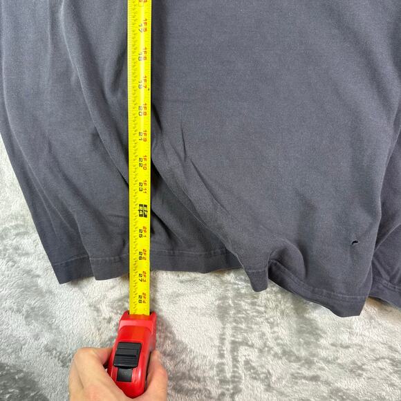 Old Navy Clothing Co American Dark Gray Long Sleeve Ringer Tee T-Shirt XL - Picture 8 of 8